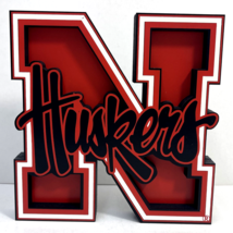Nebraska Cornhuskers Licensed Shelia's Ncaa Football Wood PLAQUE/SIGN - $24.99