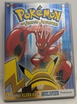 Pokemon Vol 46: The Johto Journeys - Crimson Warrior (DVD, 2001) Gold Silver VIZ - £23.94 GBP
