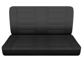 Fits 1966 Ford galaxie sedan Front bench seat covers charcoal - $65.09