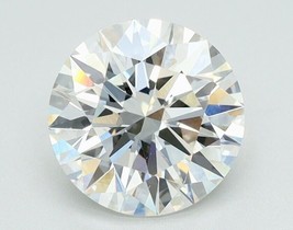 Lab Grown 1.13 Cts Round Cut H Color VS1 Clarity STONE IGI Certified CVD... - $390.00