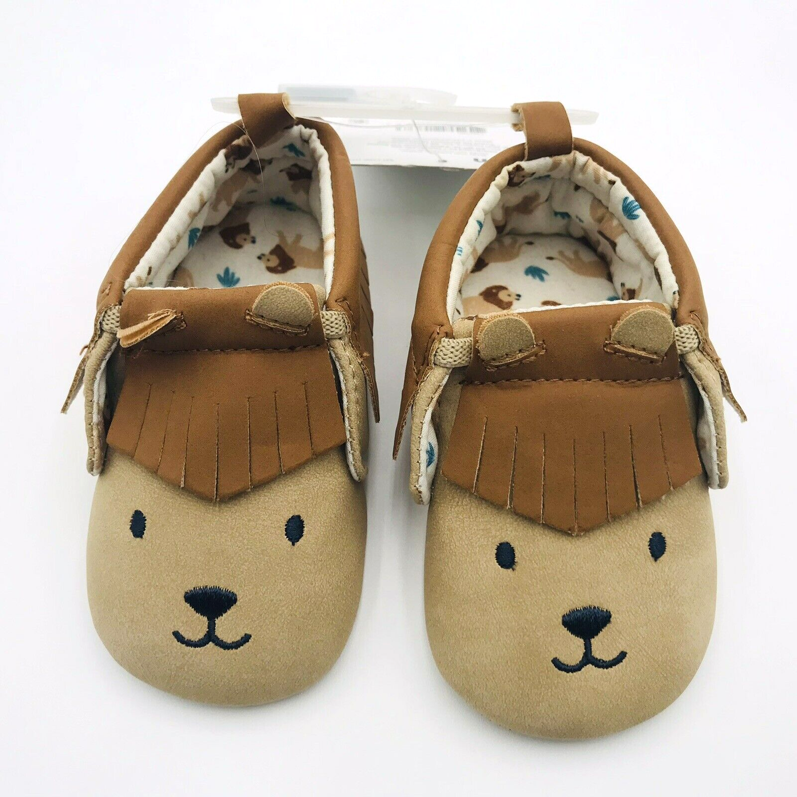Primary image for Carter's Baby Bear Moccassins 3 to 6 Months Soft Shoe