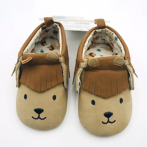 Carter&#39;s Baby Bear Moccassins 3 to 6 Months Soft Shoe - £6.25 GBP