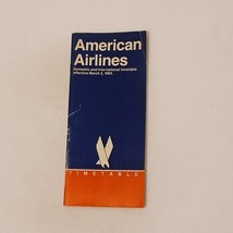 American Airlines Domestic &amp; International Timetable Effective March 2, ... - $7.99