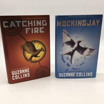 Hunger Games Books Mocking Jay Catching Fire Suzanne Collins Hardcover 1st Ed - £11.16 GBP
