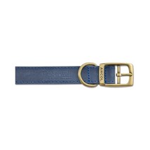 Timberwolf Leather Collar Blue 50cm/20 Sz 5  - $16.00