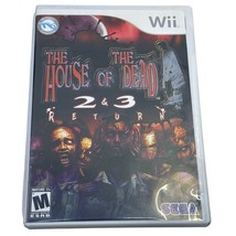 The House Of The Dead 2 &amp; 3 Return Nintendo Wii Complete Game - £23.58 GBP