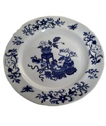 BLUE BOWPOT Spode Salad Plate England New Fine stone All Blue Asian Cope... - $17.78 CAD