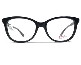 Candies CA0508 001 Eyeglasses Frames Black Purple Round Full Rim 51-15-135 - £24.84 GBP