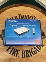 Zinwell Analog Pass-Through Digital TV Converter Box ZAT-970A White/Black - €33,24 EUR