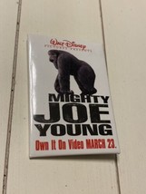 Mighty Joe Young Charlize Theron Movie Promo Pin Pinback 1998 Disney Vin... - $9.99