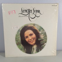 Loretta Lynn Vinyl Alone With You LP Record 12&quot; 1973 LP-MCA Shrink Wrap - $10.72