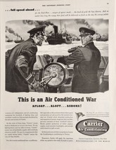 1942 Print Ad Carrier Air Conditioning Refrigerated Cargo Ship World War 2 - $21.72
