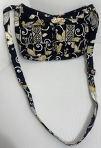 Vera Bradley Yellow Bird Floral Print Quilted Crossbody Shoulder Bag 10x7” - £16.61 GBP