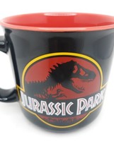 Jurassic Park Dinosaur Logo 20oz Ceramic Camper Coffee Tea Mug - £11.66 GBP