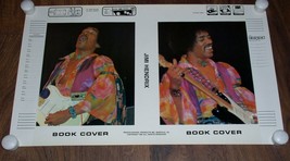 Jimi Hendrix Book Cover Vintage 1981 Rock &#39;N School Products - £19.97 GBP