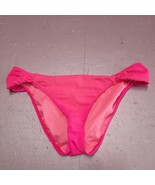 PINK Victoria Secret Bikini Bottom Women Small Beach Swim Wear Streqtch - £11.03 GBP