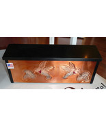 Copper Locking Wall-Mount Mail Box with Hummingbirds by Greg Hentzi of M... - $3,331.38 MXN