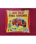 THE BIG RED FIRE ENGINE Len Stokes - PETER PAN 78 RPM Picture Sleeve  - $7.50