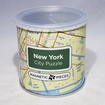 New York City Magnetic Jigsaw Puzzle 100 Pieces Can Geo Toys Refrigerato... - $8.95