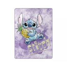Disney Stitch Kauai, Hawaii Purple Silky Soft Blanket Throw, 46&quot; x 60&quot; - $455.59 MXN