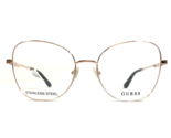 Guess Eyeglasses Frames GU2850 028 Black Pink Rose Gold Cat Eye 54-18-140 - £47.73 GBP