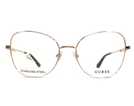 Guess Eyeglasses Frames GU2850 028 Black Pink Rose Gold Cat Eye 54-18-140 - £47.37 GBP