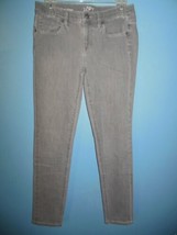Ladies Loft Gray Modern Skinny Jeans 4/27 - $11.99
