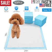 50pcs 24x18 inch Dog Pet Training Pads Puppy Pee Diaper Pad Cat Wee Mats... - $40.84