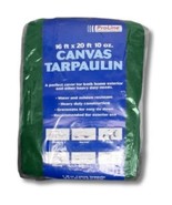 Intex Supply Co K-CT0810G 8 x 10-Feet Canvas Tarp, Green - €51,86 EUR