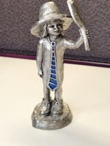 Michael Ricker Pewter Statue &quot;Lois&quot; Limited Edition Dress Up 1985 - £6.89 GBP