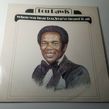 Lou Rawls Vinyl LP Record When Youve Heard Lou, You&#39;ve Heard It All - £6.70 GBP