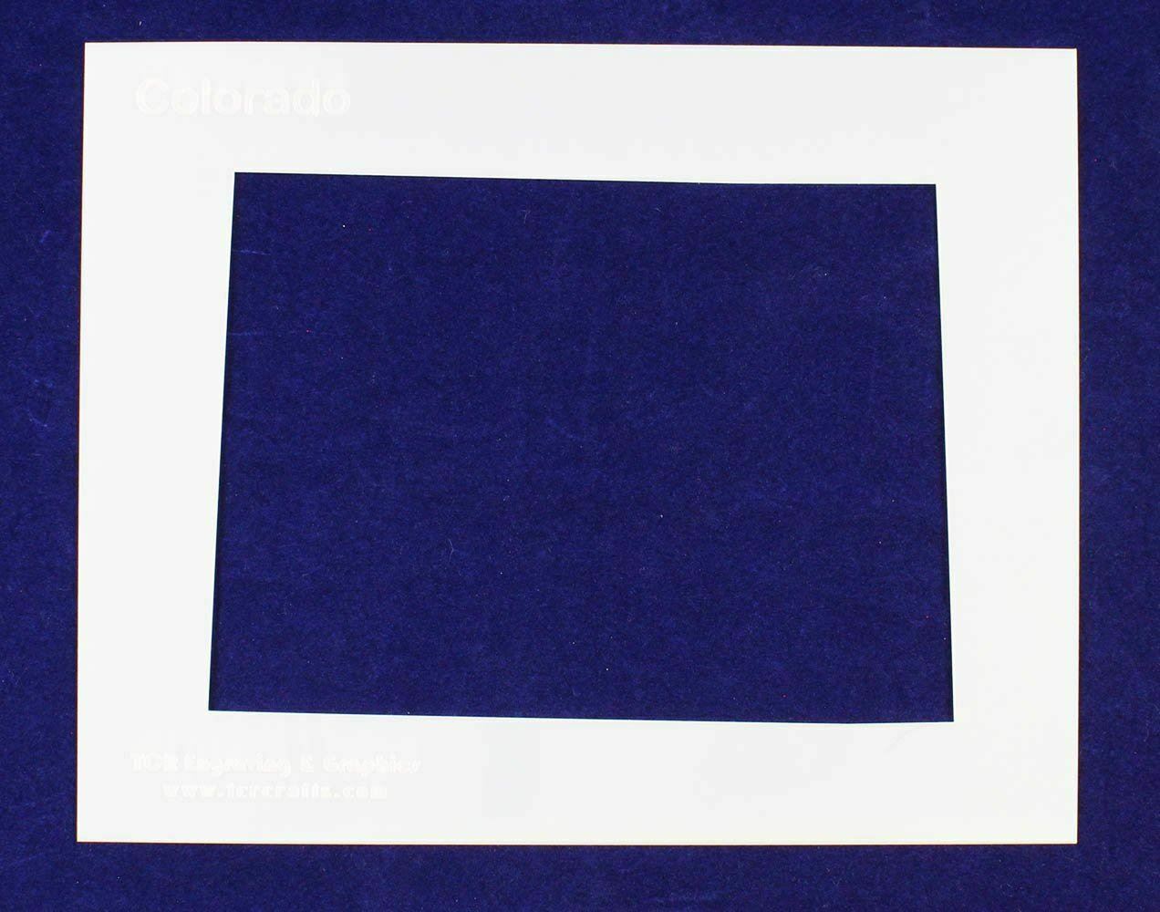State of Colorado Stencil 14 Mil 8&quot; X 10&quot; Painting /Crafts/ Templates - $15.52