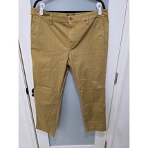 NWT J.Crew 484 Broken-In Chino Pants 34 | Brown Cotton Slim Fit Twill Me... - $725.40 MXN