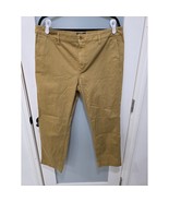 NWT J.Crew 484 Broken-In Chino Pants 34 | Brown Cotton Slim Fit Twill Me... - $725.40 MXN