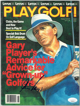 Gary Player signed Play Golf Full Magazine Summer 1989- JSA #EE60276 - £61.94 GBP