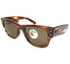 Ray-Ban Sunglasses RB0840S-F MEGA WAYFARER 954/57 Tortoise Frames Polarized Lens - £132.38 GBP