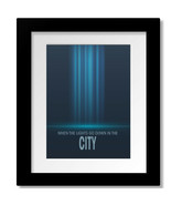 Lights by Journey - Musical Song Lyric Interpretation Art Print Canvas or Plaque - $19.00 - $149.00