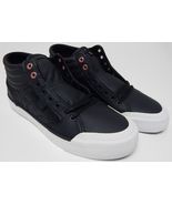 DC Evan Hi SE Size 11 M EU 43 Women&#39;s Leather Skateboard Shoes Black ADJ... - $27.85