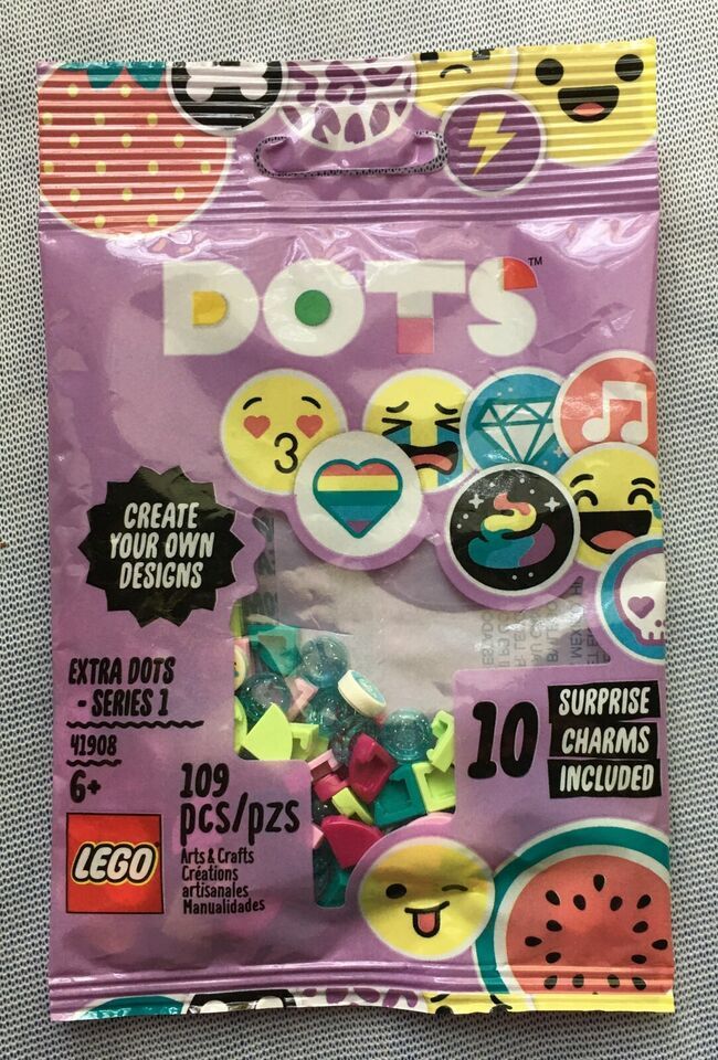 Lego Extra DOTS - 109 Pieces - Polybag 41908- New - $5.75