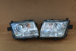 07-10 Lincoln MKX Halogen W/ AFS Headlight Lamp Set L&R  - POLISHED 