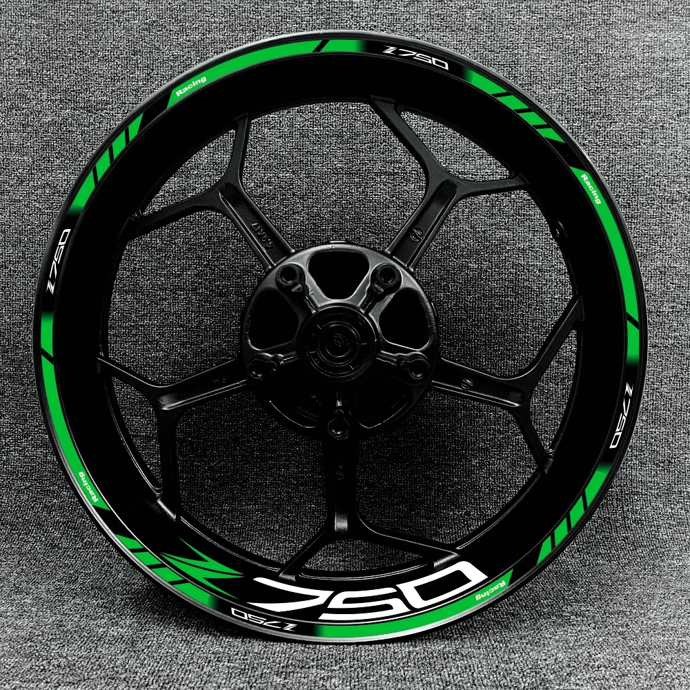 Full Set  Multicolor  Z750 Motorcycle Wheel Hub Logo Modified Decal Decorative R - £151.22 GBP