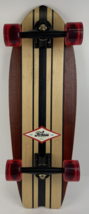 FINLESS "CCMD" Fishtail Skateboard Cruiser Paris Trucks Beautiful Wood G... - $98.99
