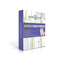 AMAZHEAL Herbal Foot Detox Patch To Remove Body Toxins Pack Of 20 Patches Unisex - £28.50 GBP