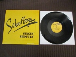 Schoolboys Singin&#39; Shoutin&#39; 1980 Ep Vintage Vinyl PRE-ICON Mega Rare Htf Vg+Oop - £238.91 GBP