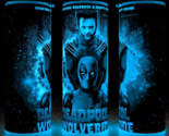 Glow in the Dark Deadpool  and Wolverine Comic Book Super Hero Cup Mug T... - £18.10 GBP