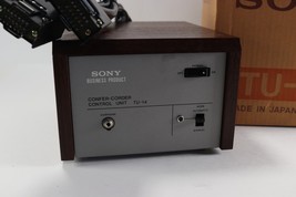 Vintage Sony Business Product Confer Corder TU-14 Control Unit w/ Box - £56.41 GBP