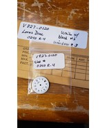 Nuovo Vintage Orologio Lorus Quadrante Bianco Nero Numeri #0240 R-4 V827... - $39.08 CAD