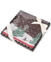 GIANI BERNINI Giftable Holiday Bears Square Scarf MSRP $58.50 - $24.95