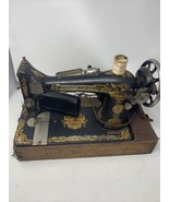 Vintage singer sewing machine/Parts With Casé - £141.58 GBP