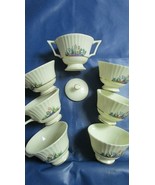 Rutledge Lenox China 6 Cups And Covered Sugar 7 Pcs [80K] - $1,763.15 MXN